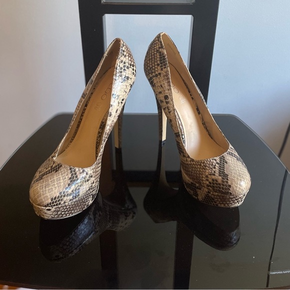 Aldo snake skin 6 inch stiletto - Picture 11 of 11